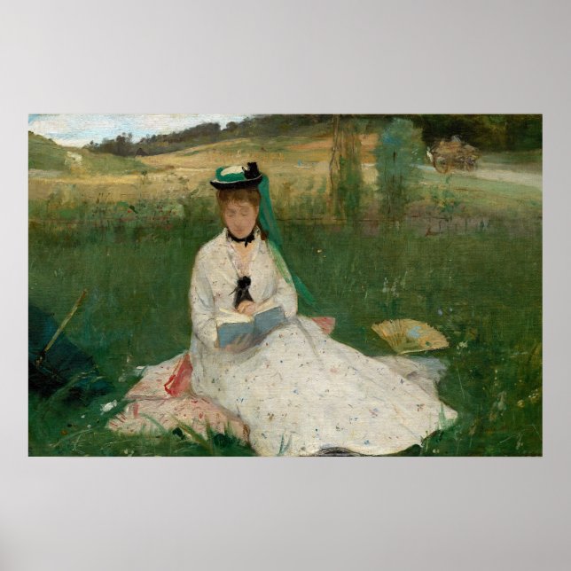 Affiche Lecture | Berthe Morisot (Devant)