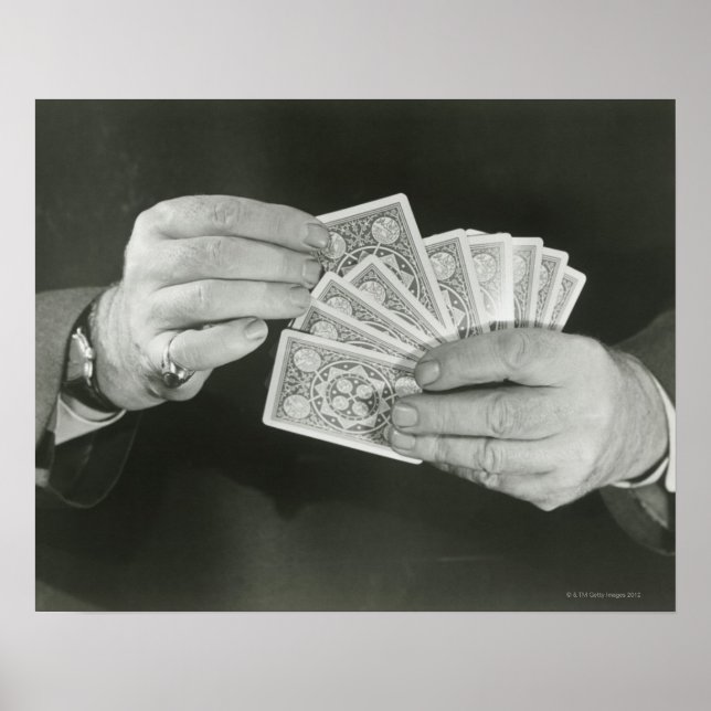 Affiche Lecture de cartes (Devant)