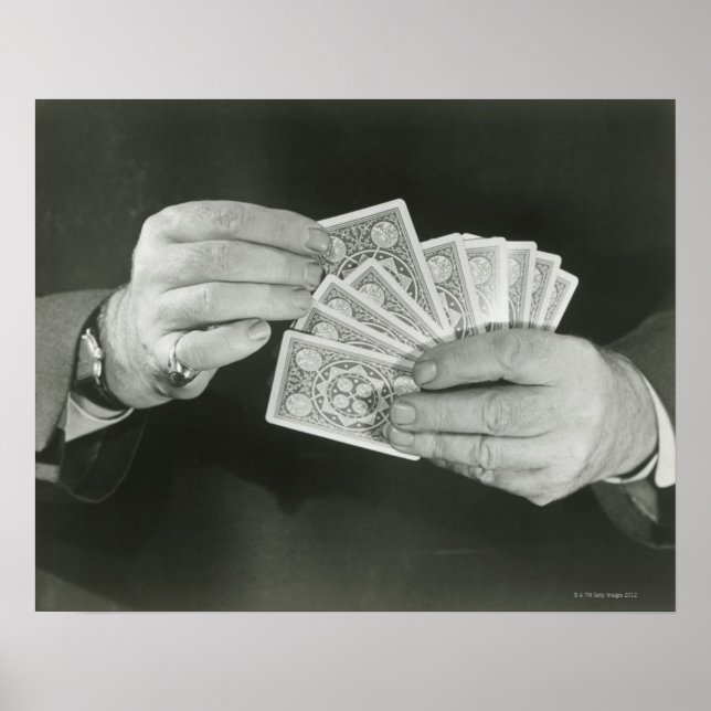 Affiche Lecture de cartes (Devant)