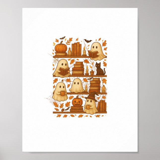 Affiche Lecture de Halloween Ghost Lover (Devant)