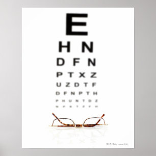 Affiche Lecture de lunettes