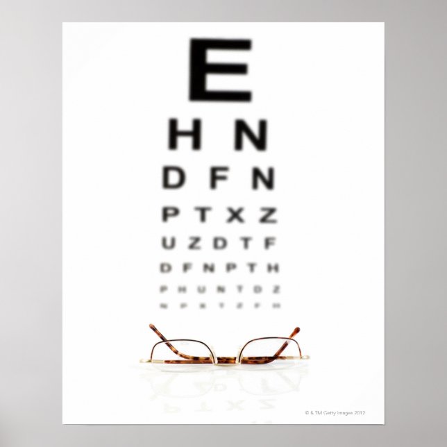 Affiche Lecture de lunettes (Devant)