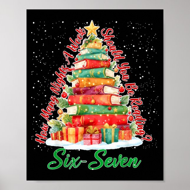 Affiche Lecture de Noël 67 Six Sept Mème Enseignant Livre  (Devant)