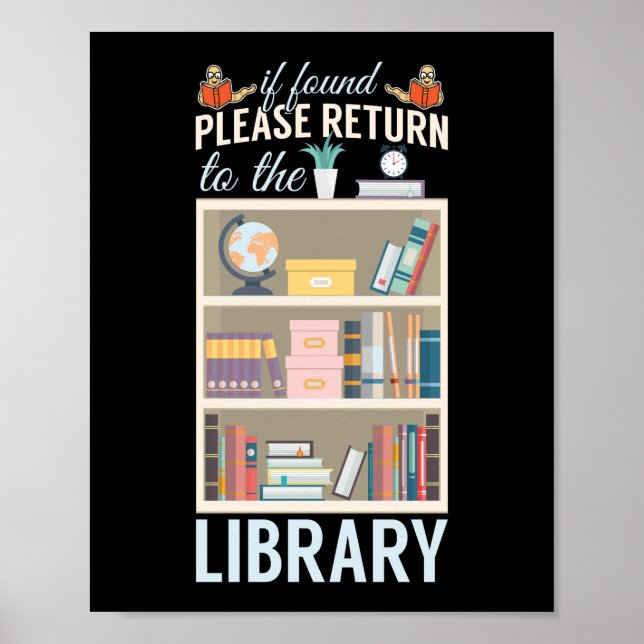 Affiche Lecture Du Livre Si Trouvé S'Il Vous Plaît Retourn (Devant)