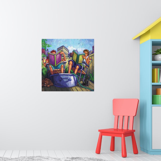 Affiche Lecture en été (Pépinière 1)