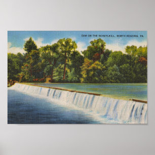 Affiche Lecture Nord PA Barrage Schuylkill River