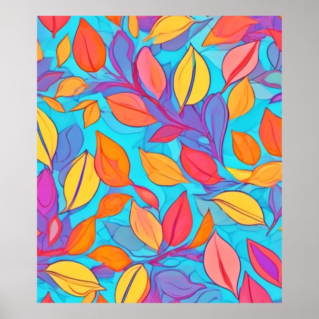 Affiche LED Lit Brothel : Feuilles de dessin (Devant)