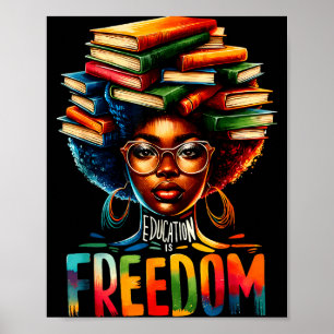 Affiche L'éducation à l'histoire des enseignants noirs est