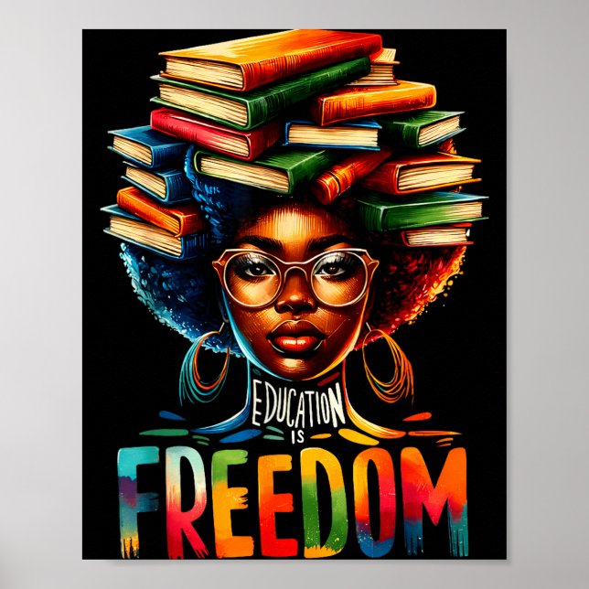 Affiche L'éducation à l'histoire des enseignants noirs est (Devant)