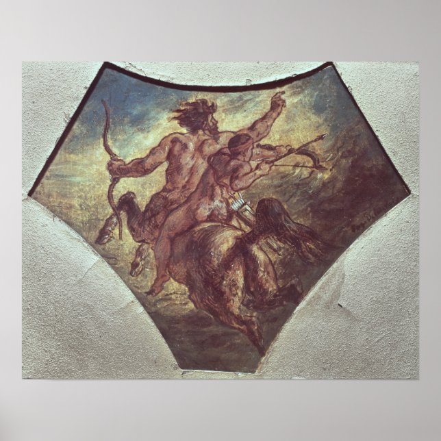 Affiche L'éducation d'Achille (Devant)