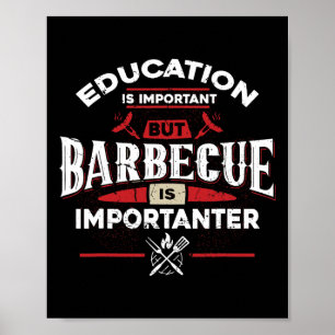 Affiche L'Éducation Est Importante Mais La Raison Est Impo