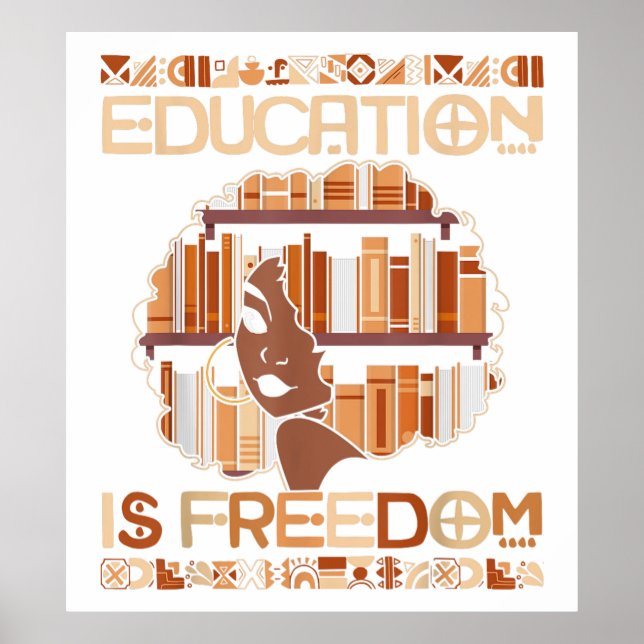Affiche L'éducation est liberté (Devant)