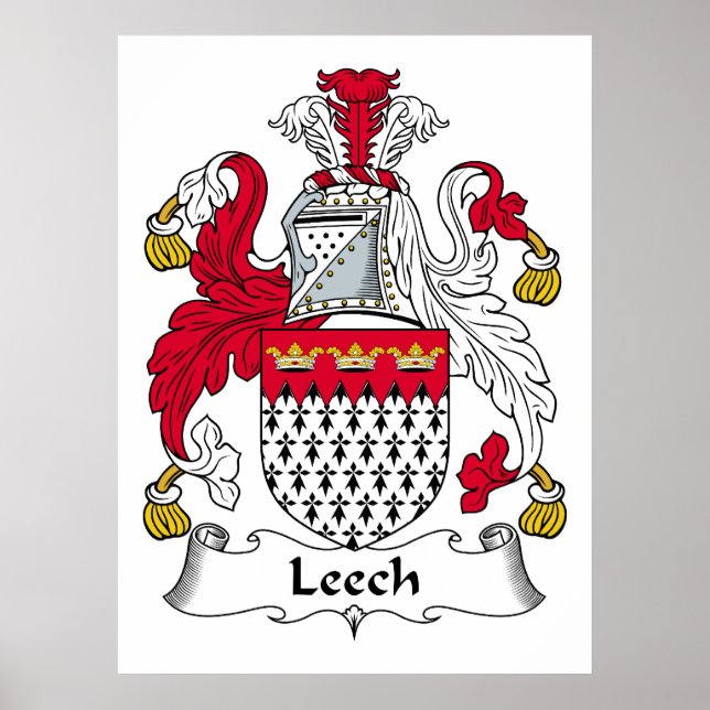 Affiche Leech Family Crest (Devant)