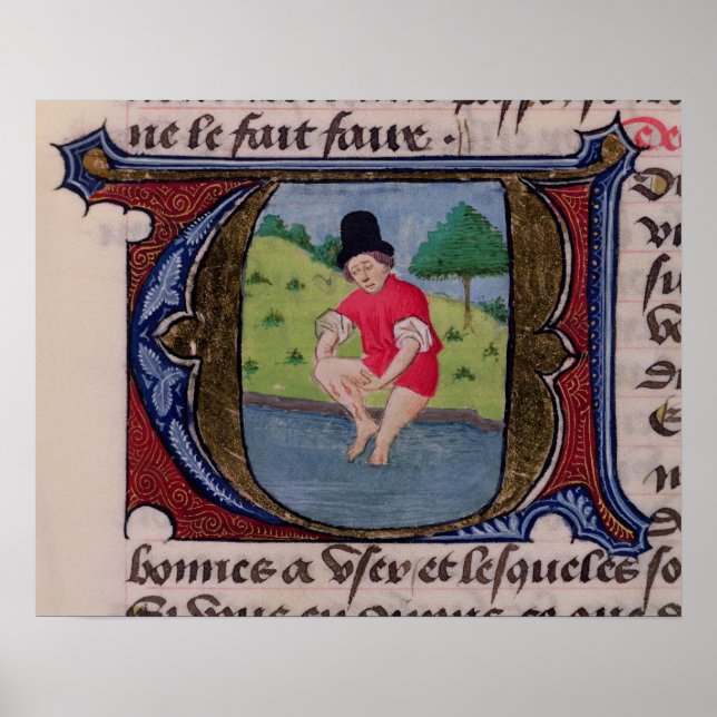 Affiche Leeching, du "Traite de Medecine" (Devant)