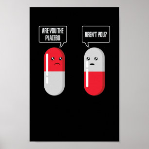 Affiche L'effet placebo perturbe même le placebo