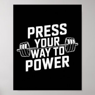 Affiche Leg Press Exercice Bodybuilding Fitness Workout Gy