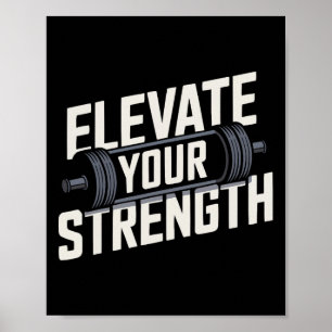 Affiche Leg Press Exercice Bodybuilding Fitness Workout Gy