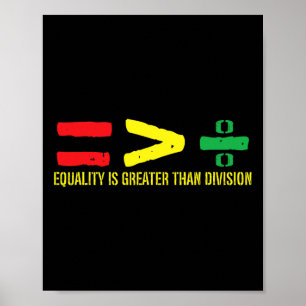 Affiche L'Égalité Est Supérieure À La Division 11 Juin