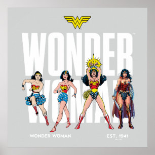 Affiche Légendaire Wonder Woman pour toujours Graphique