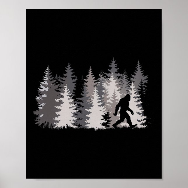Affiche Légende de la forêt de Sasquatch Nature  (Devant)