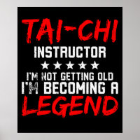 Légende de l'instructeur Tai Chi