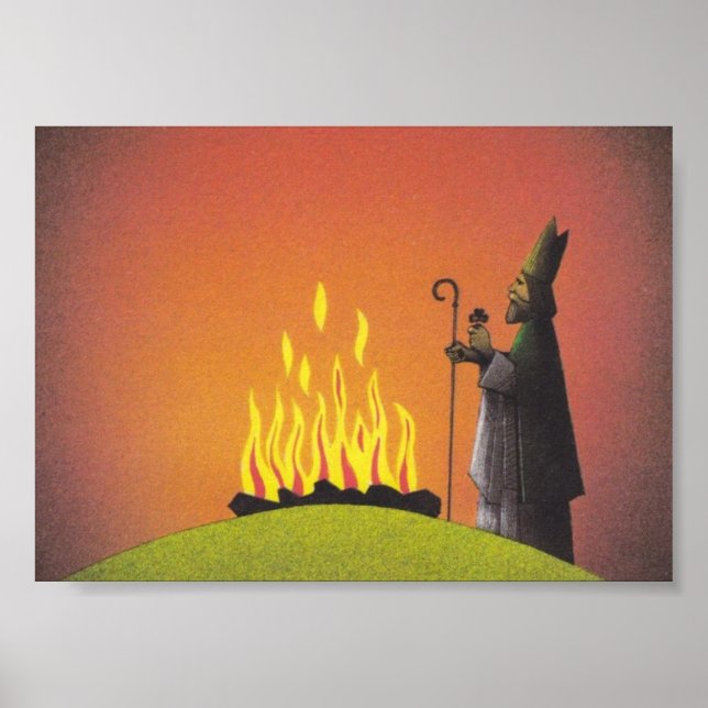 Affiche Légende de Saint Patrick et feu pascal (Devant)