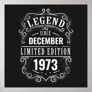 Affiche Légende Depuis Personnalisé