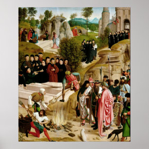 Affiche Légende des reliques de Saint Jean le Baptiste