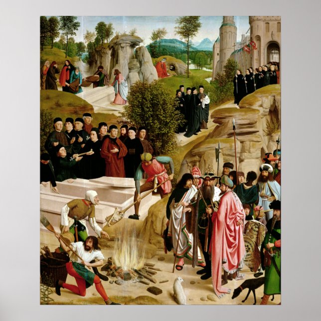 Affiche Légende des reliques de Saint Jean le Baptiste (Devant)
