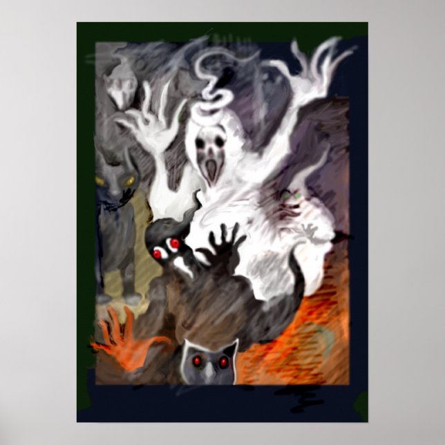 Affiche **Légende d'Halloween d'Alejandro** (Devant)