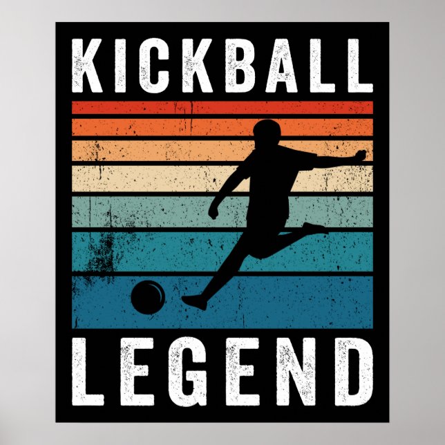 Affiche Légende du Kickball (Devant)