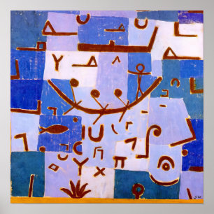 Affiche Légende du Nil Paul Klee