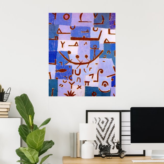 Affiche Légende du Nil | Paul Klee | (Bureau à domicile)