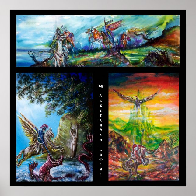 AFFICHE LÉGENDES DE MAGIE ET DE MYSTÈRE (Devant)