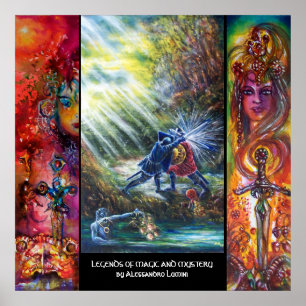 AFFICHE LÉGENDES DE MAGIE ET MYSTÈRE 2