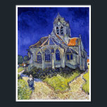 Affiche L'église d'Auvers, Van Gogh<br><div class="desc">Vincent Willem van Gogh (30 mars 1853 - 29 juillet 1890) était un peintre post-impressionniste hollandais qui est l'une des figures les plus célèbres et influentes de l'histoire de l'art occidental. En un peu plus de dix ans, il a créé environ 2100 oeuvres, dont environ 860 peintures à l'huile, dont...</div>