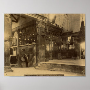 Affiche L'église de la Nativité à Bethléem