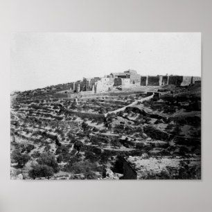 Affiche L'église de la Nativité à Bethléem