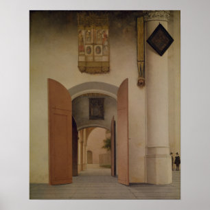 Affiche L'église Saint-Laurens, Alkmaar, 1661