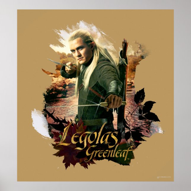 Affiche LEGOLAS GREENLEAF™ Graphique 2 (Devant)
