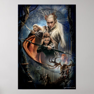 Affiche LEGOLAS GREENLEAF™, TAURIEL™, and Thranduil