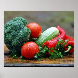 Affiche Légumes