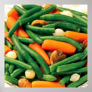 AFFICHE LÉGUMES DE FRUITS