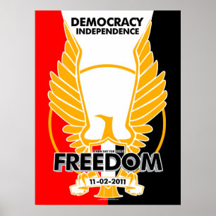 Affiche L'Egypte Est Libre !