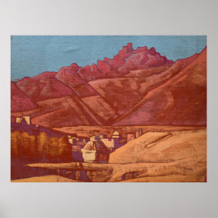 Affiche Leh, Ladakh par Nicholas Roerich