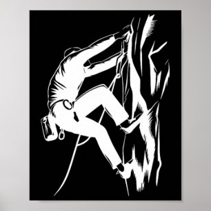 Affiche #lele Grimpeur Escalade Grimpeur d'escalade M