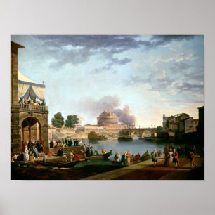 Affiche L'élection du pape avec le St de Castel