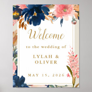 Affiche L'élégance sauvage   Bienvenue au Mariage Blush & 
