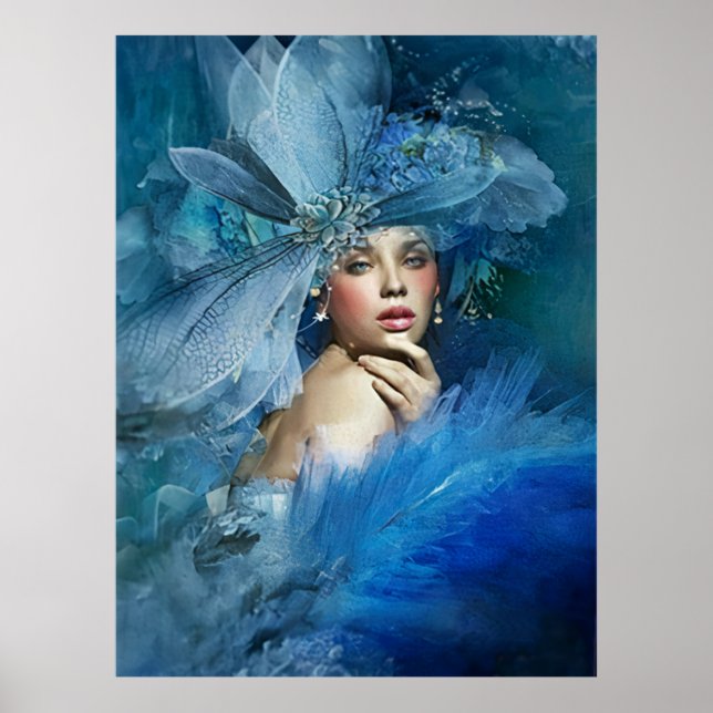 Affiche L'élégante femme (Devant)