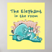 L'Éléphant Dans Le Dessin De La Chambre